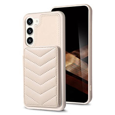 Funda Silicona Goma de Cuero Carcasa BF1 para Samsung Galaxy S24 5G Caqui