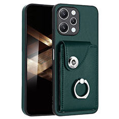 Funda Silicona Goma de Cuero Carcasa BF2 para Xiaomi Poco M6 Pro 5G Verde Noche