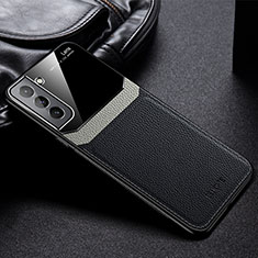 Funda Silicona Goma de Cuero Carcasa con Magnetico para Samsung Galaxy S23 5G Negro