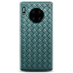 Funda Silicona Goma de Cuero Carcasa D01 para Huawei Mate 30 Pro Verde