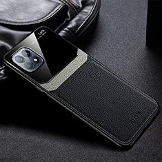 Funda Silicona Goma de Cuero Carcasa FL1 para Huawei Honor X30i Negro