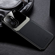 Funda Silicona Goma de Cuero Carcasa FL1 para Huawei Honor X40i 5G Negro