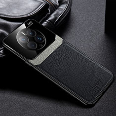 Funda Silicona Goma de Cuero Carcasa FL1 para Huawei Mate 50 Pro Negro