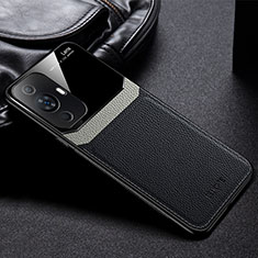 Funda Silicona Goma de Cuero Carcasa FL1 para Huawei Nova 11 Negro