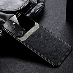 Funda Silicona Goma de Cuero Carcasa FL1 para Huawei Nova 11 SE Negro