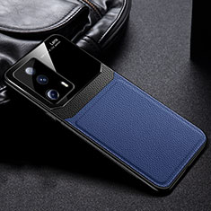 Funda Silicona Goma de Cuero Carcasa FL1 para Xiaomi Civi 2 5G Azul