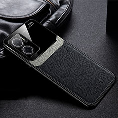 Funda Silicona Goma de Cuero Carcasa FL1 para Xiaomi Redmi 10 Prime Plus 5G Negro