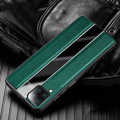 Funda Silicona Goma de Cuero Carcasa H04 para Huawei Nova 7i Verde