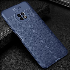 Funda Silicona Goma de Cuero Carcasa para Huawei Enjoy 20 Plus 5G Azul