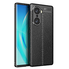 Funda Silicona Goma de Cuero Carcasa para Huawei Honor 60 Pro 5G Negro