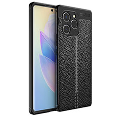 Funda Silicona Goma de Cuero Carcasa para Huawei Honor 60 SE 5G Negro