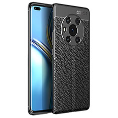 Funda Silicona Goma de Cuero Carcasa para Huawei Honor Magic3 5G Negro