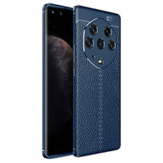 Funda Silicona Goma de Cuero Carcasa para Huawei Honor Magic3 Pro+ Plus 5G Azul