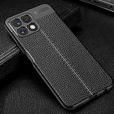 Funda Silicona Goma de Cuero Carcasa para Huawei Honor X30i Negro