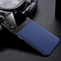 Funda Silicona Goma de Cuero Carcasa para Huawei P Smart Z (2019) Azul