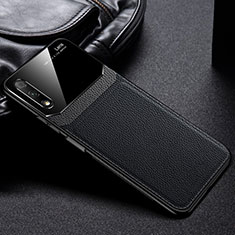 Funda Silicona Goma de Cuero Carcasa para Huawei P Smart Z (2019) Negro