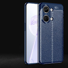 Funda Silicona Goma de Cuero Carcasa para OnePlus Ace 2V 5G Azul