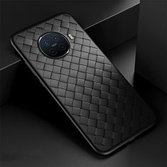 Funda Silicona Goma de Cuero Carcasa para Oppo Ace2 Negro