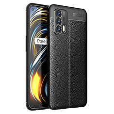 Funda Silicona Goma de Cuero Carcasa para Realme GT 5G Negro