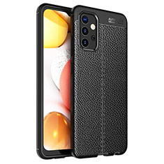 Funda Silicona Goma de Cuero Carcasa para Samsung Galaxy A32 4G Negro