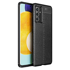 Funda Silicona Goma de Cuero Carcasa para Samsung Galaxy A54 5G Negro