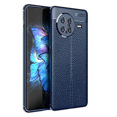 Funda Silicona Goma de Cuero Carcasa para Vivo X Note Azul