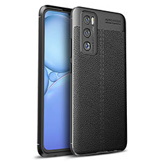 Funda Silicona Goma de Cuero Carcasa para Vivo Y70 (2020) Negro