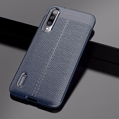 Funda Silicona Goma de Cuero Carcasa para Xiaomi CC9e Azul