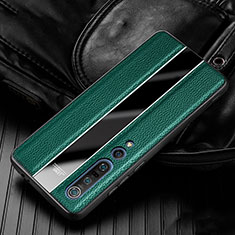 Funda Silicona Goma de Cuero Carcasa para Xiaomi Mi 10 Pro Verde