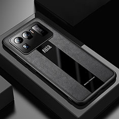 Funda Silicona Goma de Cuero Carcasa para Xiaomi Mi 11 Ultra 5G Negro