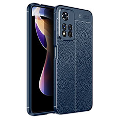 Funda Silicona Goma de Cuero Carcasa para Xiaomi Mi 11i 5G (2022) Azul