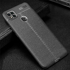 Funda Silicona Goma de Cuero Carcasa para Xiaomi POCO C31 Negro