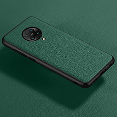 Funda Silicona Goma de Cuero Carcasa para Xiaomi Redmi K30 Pro 5G Verde