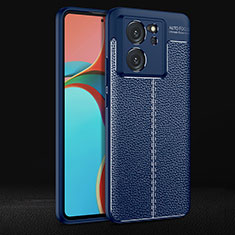 Funda Silicona Goma de Cuero Carcasa para Xiaomi Redmi K60 Ultra 5G Azul