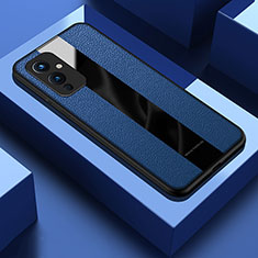 Funda Silicona Goma de Cuero Carcasa PB1 para OnePlus 9 5G Azul