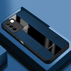 Funda Silicona Goma de Cuero Carcasa PB1 para Vivo V27 Pro 5G Azul