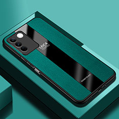 Funda Silicona Goma de Cuero Carcasa PB1 para Vivo V27e 5G Verde