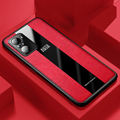 Funda Silicona Goma de Cuero Carcasa PB1 para Xiaomi Mi 11X 5G Rojo