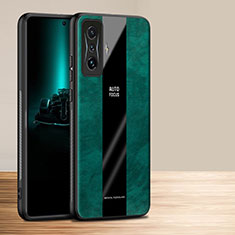 Funda Silicona Goma de Cuero Carcasa PB1 para Xiaomi Poco F4 GT 5G Verde