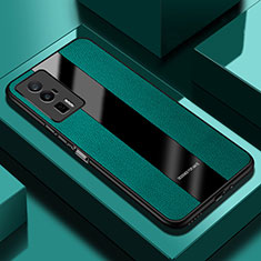 Funda Silicona Goma de Cuero Carcasa PB1 para Xiaomi Poco F5 Pro 5G Verde