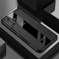 Funda Silicona Goma de Cuero Carcasa PB2 para Xiaomi Redmi K50 Gaming 5G Negro