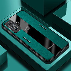 Funda Silicona Goma de Cuero Carcasa PB2 para Xiaomi Redmi K50 Gaming AMG F1 5G Verde