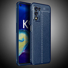 Funda Silicona Goma de Cuero Carcasa S02 para Realme 9 SE 5G Azul