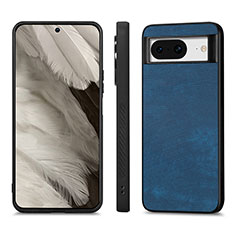 Funda Silicona Goma de Cuero Carcasa S02D para Google Pixel 8 5G Azul