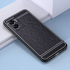 Funda Silicona Goma de Cuero Carcasa S03 para OnePlus Nord N300 5G Negro