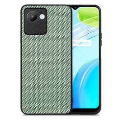 Funda Silicona Goma de Cuero Carcasa S03D para Realme Narzo 50i Prime Verde