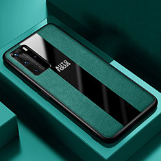 Funda Silicona Goma de Cuero Carcasa S04 para Huawei P40 Pro Verde