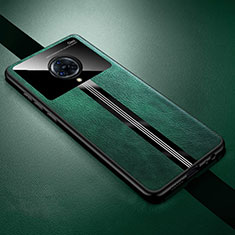 Funda Silicona Goma de Cuero Carcasa S06 para Vivo Nex 3S Verde