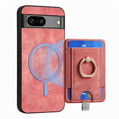 Funda Silicona Goma de Cuero Carcasa SD1 para Google Pixel 7 5G Rosa