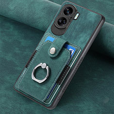 Funda Silicona Goma de Cuero Carcasa SD1 para Huawei Honor 90 Lite 5G Verde